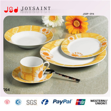 Ensemble de dîner en porcelaine pour cadeau Nouveau plat de dîner en porcelaine